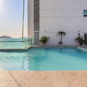 Departamento En Frente Al Mar Y Alberca Comun. Apartment